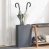 Porte-parapluie Anthracite 28 x 12 x 41 cm Acier 555129555129