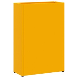 Porte-parapluie jaune moutarde 28 x 12 x 41 cm Acier 555131555131