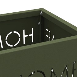 Porte-parapluie avec stockage Olive 15,5 x 15,5 x 49 cm Métal 555132555132