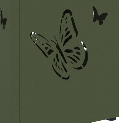 Porte-parapluie avec stockage Olive 15,5 x 15,5 x 49 cm Métal 555132555132