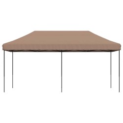 Tente de fête Marron 292 x 580 x 315 cm Tissu Oxford 555136555136