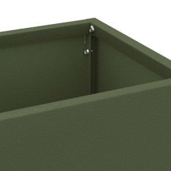 Porte-parapluie avec stockage Olive 15,5 x 15,5 x 49 cm Métal 555138555138