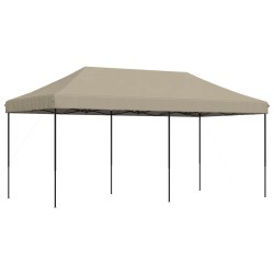 Tente de fête Taupe 292 x 580 x 315 cm Tissu Oxford 555139555139