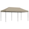Tente de fête Taupe 292 x 580 x 315 cm Tissu Oxford 555139555139