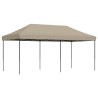 Tente de fête Taupe 292 x 580 x 315 cm Tissu Oxford 555139555139