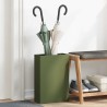 Porte-parapluie Vert olive 28 x 12 x 41 cm Acier 555140555140