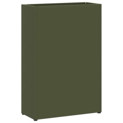 Porte-parapluie Vert olive 28 x 12 x 41 cm Acier 555140555140