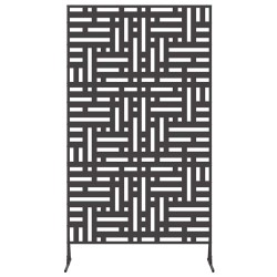 Écran de confidentialité Noir 100 x 50 x 180 cm Acier 555144555144