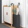 Porte-parapluie Noir 28 x 12 x 41 cm Acier 555149555149