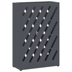 Porte-parapluie Anthracite 28 x 12 x 41 cm Acier 555150555150