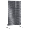 Écran de confidentialité Anthracite 100 x 50 x 180 cm Acier 555151555151