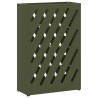 Porte-parapluie Vert olive 28 x 12 x 41 cm Acier 555153555153