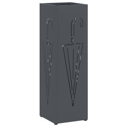 Porte-parapluie Anthracite 15,5 x 15,5 x 49 cm Métal 555156555156