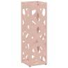 Porte-parapluie avec stockage Rose 15,5 x 15,5 x 49 cm Métal 555157555157