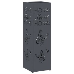 Porte-parapluie Anthracite 15,5 x 15,5 x 49 cm Métal 555158555158