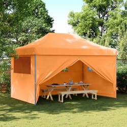 Tente de fête Orange 292 x 440 x 315 cm Tissu Oxford 555163555163