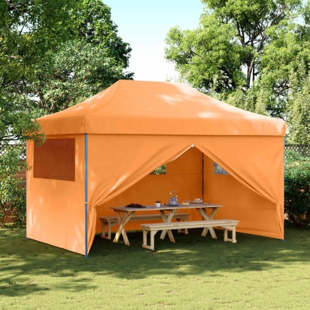Tente de fête Orange 292 x 440 x 315 cm Tissu Oxford 555163555163