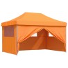 Tente de fête Orange 292 x 440 x 315 cm Tissu Oxford 555163555163