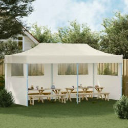 Tente de fête Crème 291 x 580 x 315 cm Tissu Oxford 555166555166