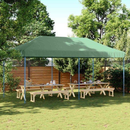 Tente de fête Vert 292 x 580 x 315 cm Tissu Oxford 555169555169