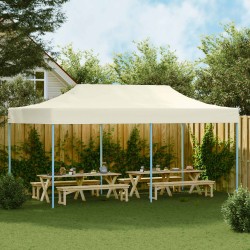 Tente de fête Crème 291 x 580 x 315 cm Tissu Oxford 555170555170