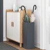 Porte-parapluie Anthracite 15,5 x 15,5 x 49 cm Métal 555174555174
