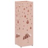 Porte-parapluie avec stockage Rose 15,5 x 15,5 x 49 cm Métal 555176555176