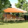 Tente de fête Orange 292 x 580 x 315 cm Tissu Oxford 555179555179