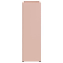 Porte-parapluie avec stockage Rose 15,5 x 15,5 x 49 cm Métal 555182555182
