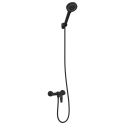 Ensemble de Douche Noir G 1 / 2 pouces Laiton 555185555185