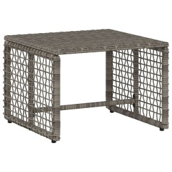 Ensemble de meubles d'extérieur avec coussin 5 pcs Gris 555195555195