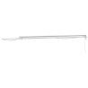 Cadre de store rétractable électrique Blanc 4,5 × 3,5 m Acier 555250555250