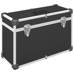 Poignées de Cabinet 12 pcs Noir 85 x 45 mm Métал 555256555256