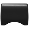 Bouton de cabinet 12 pcs Noir 18 x 23 mm Fer 555268555268