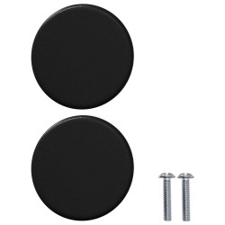 Bouton de cabinet 1011 pcs Noir Fer 555269555269