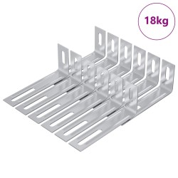 Support anti-basculement Uni 1268 pcs Argenté Fer 555272555272