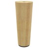 Pieds de meuble 2 pcs Marron Ø 44 x 100 mm 555278555278