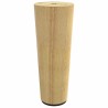 Pieds de meuble 2 pcs Marron Ø 44 x 100 mm 555278555278