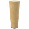 Pieds de meuble 2 pcs Marron Ø 44 x 100 mm 555278555278