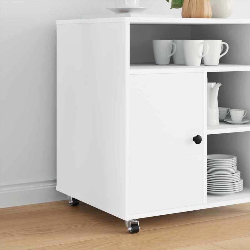 Roulettes 2 pcs Argenté 44,1 x 44,1 x 1,95 mm Nylon 555291555291