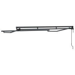 Cadre de store rétractable électrique Anthracite 3 x 2 m Acier 555294555294