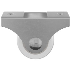 Roulettes 2 pcs Blanc 42 x 11,5 x 29 mm Fer 555301555301