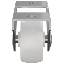 Roulettes 2 pcs Blanc 42 x 11,5 x 29 mm Fer 555301555301