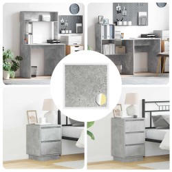 Couverture de vis auto-adhésive 12 pcs Gris béton Ø 20 x 0,5 mm 555318555318