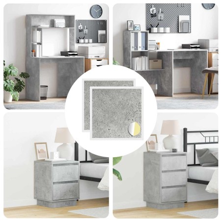 Couverture de vis auto-adhésive 2 pcs Gris béton Ø 20 x 0,5 mm 555320555320