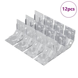 Support 12 pcs Zincé 106 x 55 x 1,5mm Acier 555336555336