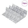Support 12 pcs Zincé 106 x 55 x 1,5mm Acier 555336555336