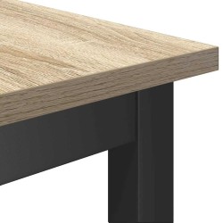 Banc de salle à manger Chêne Sonoma 100 x 32,5 x 48,5 cm 555337555337