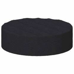 Tapis de pieds de meubles 2 pcs Noir Ø 14 x 4 mm EVA 555338555338