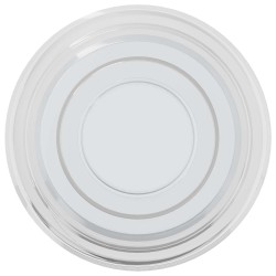 Panneau de rayon 2 pcs Argenté 7 x 16 mm Fer 555350555350